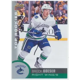 2017-18 UPPER DECK TOP ROOKIES - BROCK BOESER #TR-3