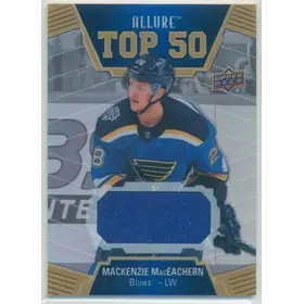 2019-20 ALLURE - MACKENZIE MacEACHERN #T50-42 TOP 50 JERSEYS