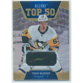 2019-20 ALLURE - TEDDY BLUEGER #T50-46 TOP 50 JERSEYS