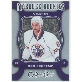 2007-08 O-PEE-CHEE - ROB SCHREMP #542 MARQUEE ROOKIE