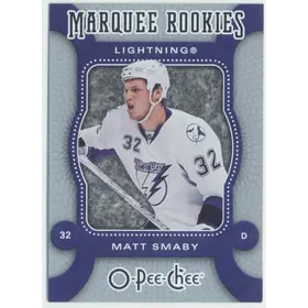 2007-08 O-PEE-CHEE - MATT SMABY #594 MARQUEE ROOKIE