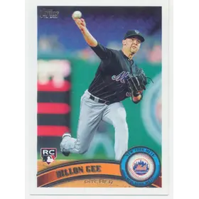 2011 Topps - Dillon Gee #203 RC