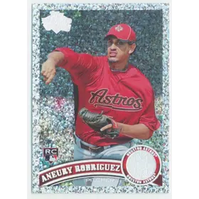 2011 Topps - Aneury Rodriguez #506 Platinum Diamond Anniversary Parallel