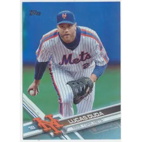 2017 Topps - Lucas Duda #236 Rainbow Foil Parallel ERR