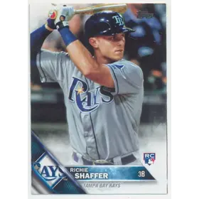2016 Topps - Richie Shaffer #3 RC