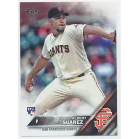 2016 Topps Update - Albert Suarez #US224 RC
