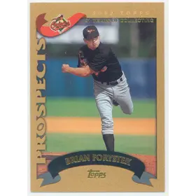 2002 Topps Traded - Brian Forystek #T208 Gold Parallel 744/2002
