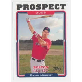 2005 Topps Updates & Highlights - David Murphy #UH109 Prospect