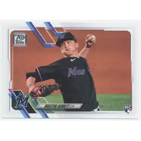 2021 Topps - Braxton Garrett #433 RC