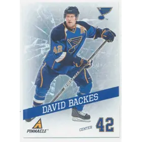 2011-12 PANINI PINNACLE - DAVID BACKES #6 BREAKTHROUGH
