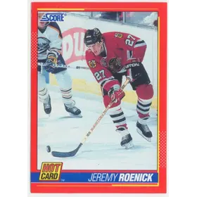 1991-92 SCORE - JEREMY ROENICK #10 HOT CARD