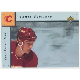 1992-93 UPPER DECK - TOMAS FORSLUND #ERT6 EURO-ROOKIE TEAM
