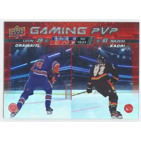 2024-25 UPPER DECK - LEON DRAISAITL/NAZEM KADRI #GPVP-1 GAMING PVP