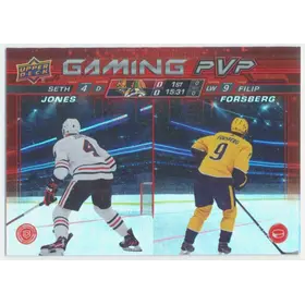 2024-25 UPPER DECK - SETH JONES/FILIP FORSBERG #GPVP-8 GAMING PVP