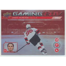 2024-25 UPPER DECK - JACK HUGHES #GFOV-13 GAMING FOV