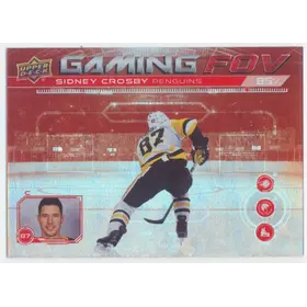 2024-25 UPPER DECK - SIDNEY CROSBY #GFOV-18 GAMING FOV