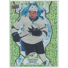 2021-22 UPPER DECK ICE - JONATHAN DAHLEN #135 ROOKIE GREEN