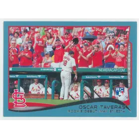 2014 Topps Update - Oscar Taveras #US-113 Wal-Mart Blue Parallel