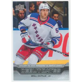 2023-24 UPPER DECK - WILL CUYLLE #DD-4 DEBUT DATES