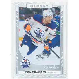 2023-24 UPPER DECK - LEON DRAISAITL #R-41 O-PEE-CHEE GLOSSY