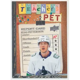 2023-24 UPPER DECK - ELIAS PETTERSSON #TP-10 TEACHER'S PET