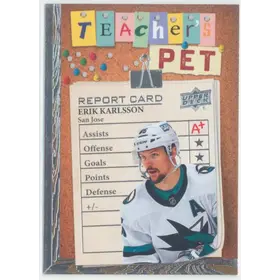 2023-24 UPPER DECK - ERIK KARLSSON #TP-25 TEACHER'S PET