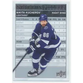 2023-24 UPPER DECK - NIKITA KUCHEROV #SB-1 STAT BOX FILLERS