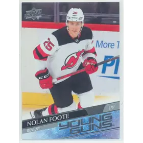 2020-21 UPPER DECK EXTENDED - NOLAN FOOTE #729 YOUNG GUNS