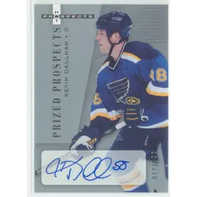 2005-06 HOT PROSPECTS - KEVIN DALLMAN #215 PRIZED PROSPECTS 12/999