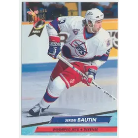 1992-93 FLEER ULTRA - SERGEI BAUTIN #440 ROOKIE