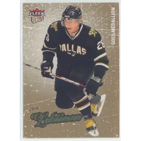 2008-09 FLEER ULTRA - JERE LEHTINEN #141 GOLD MEDALLION