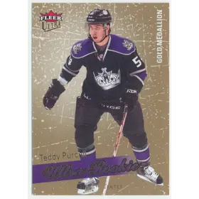 2008-09 FLEER ULTRA - TEDDY PURCELL #212 ROOKIE GOLD MEDALLION