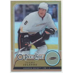 2008-09 O-PEE-CHEE - TEEMU SELANNE #258 RAINBOW FOIL