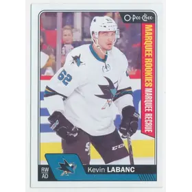 2016-17 O-PEE-CHEE - KEVIN LABANC #693 MARQUEE ROOKIES