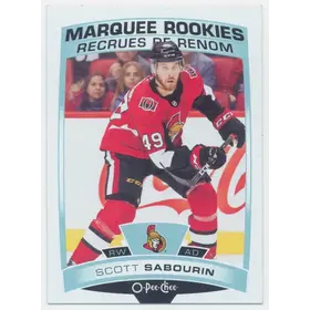 2019-20 O-PEE-CHEE - SCOTT SABOURIN #641 MARQUEE ROOKIES