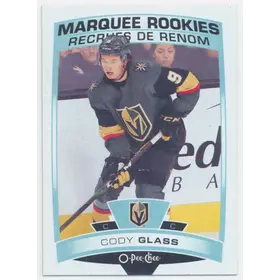 2019-20 O-PEE-CHEE - CODY GLASS #642 MARQUEE ROOKIES