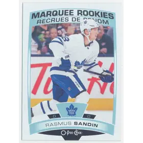 2019-20 O-PEE-CHEE - RASMUS SANDIN #643 MARQUEE ROOKIES