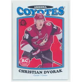 2016-17 O-PEE-CHEE - CHRISTIAN DVORAK #696 MARQUEE ROOKIES RETRO
