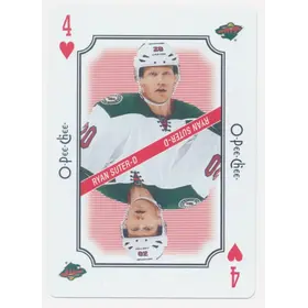 2016-17 O-PEE-CHEE - RYAN SUTER #4H PLAYING CARDS