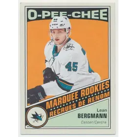2019-20 O-PEE-CHEE - LEAN BERGMANN #646 MARQUEE ROOKIES RETRO