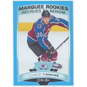 2019-20 O-PEE-CHEE - CONOR TIMMINS #644 MARQUEE ROOKIES BLUE