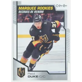 2020-21 O-PEE-CHEE - REID DUKE #621 MARQUEE ROOKIES