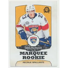 2018-19 O-PEE-CHEE - JACOB MacDONALD #624 MARQUEE ROOKIE RETRO