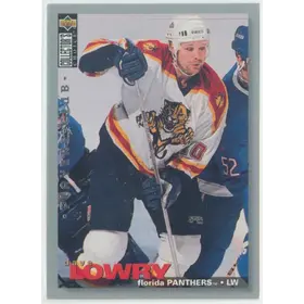 1995-96 COLLECTOR'S CHOICE - DAVE LOWRY #299 PLAYERS CLUB