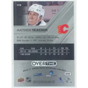 2016-17 Upper Deck Overtime - Matthew Tkachuk Rookie #174