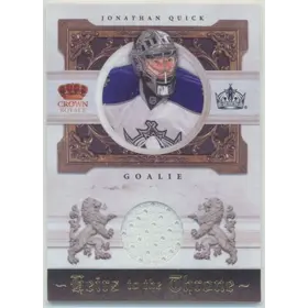 2010-11 PANINI CROWN ROYALE - JONATHAN QUICK #JQ HEIRS OF THE THRONE 213/250