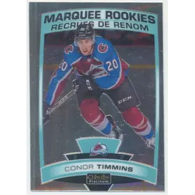 2019-20 O-PEE-CHEE PLATINUM - CONOR TIMMINS #169 MARQUEE ROOKIES
