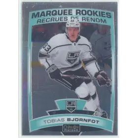 2019-20 O-PEE-CHEE PLATINUM - TOBIAS BJORNFOT #196 MARQUEE ROOKIES