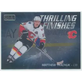 2019-20 O-PEE-CHEE PLATINUM - MATTHEW TKACHUK #TF-20 THRILLING FINISHES