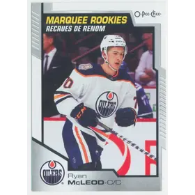 2020-21 O-PEE-CHEE - RYAN McLEOD #638 MARQUEE ROOKIES